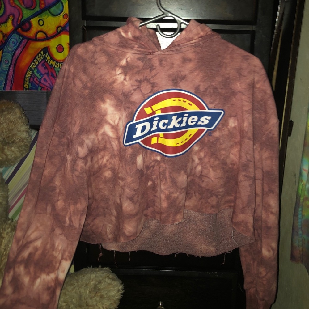 cropped hoodie